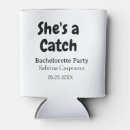 Search for bridal shower can coolers She's a catch