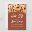 Search for floral 18th birthday invitations Calligraphy