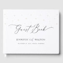 Recherche de alternative guest books Noir et blanc