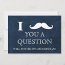 Search for asking questions postcards Groomsman