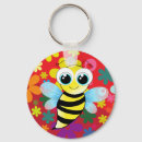 Search for cute bees keychains Pattern