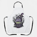 Search for spooky house aprons Pumpkindesigns