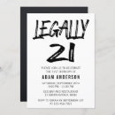 Search for legal birthday invitations Elegant