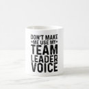 Search for leader mugs Typography