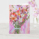 Search for watercolor thinking of you cards Bouquet