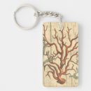 Search for coral reefs keychains Underwater
