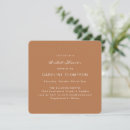 Search for terracotta bridal shower invitations Elegant