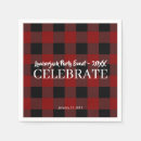 Search for buffalo check napkins Typography