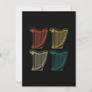 Search for harps invitations Vintage