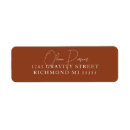 Recherche de desert return address labels Moderne