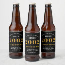 Search for 21st birthday beer labels 21 years old