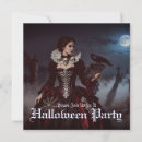 Search for dark halloween invitations Graveyard