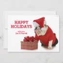 Recherche de anglais bouledogue noël cartes Race
