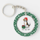 Search for beagle christmas keychains Santa
