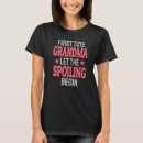 Search for first time grandma tshirts Let