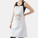 Search for funny coffee sayings aprons Mom