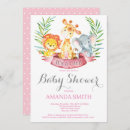Recherche de lion baby shower fille invitations C'est une fille