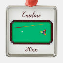 Search for pool cue ornaments Billiard balls