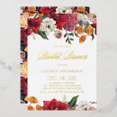 Search for christmas bridal shower invitations Botanical