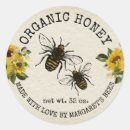 Search for organic honey stickers Honeycomb