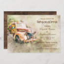Recherche de vintage truck invitations Moderne