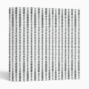 Search for funky patterns binders Black and white