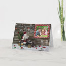 Search for vintage music christmas cards Santa
