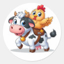 Search for chicken cartoon stickers Farm