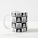 Search for black and white checkered mugs Pattern