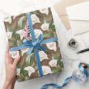 Search for calla lily wrapping paper White