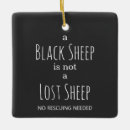 Recherche de moutons noirs ornements Mouton noir