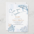 Recherche de tortues de mer invitations Bleu