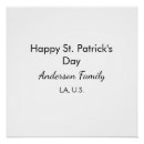 Search for patricks posters Happy st patrick's day