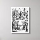Search for alice wonderland canvas prints Queen of hearts