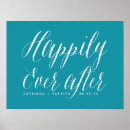 Search for teal wedding posters Calligraphy