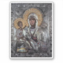 Search for religious icon stickers Mother of god