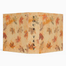 Search for maple leaves binders Brown