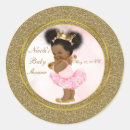 Search for pink ballerina baby shower stickers Birthday