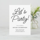 Search for surprise for her birthday invitations Chic