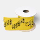 Search for music notes ribbon Gold