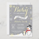 Search for winter fun invitations Penguin
