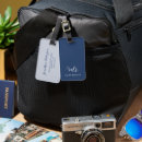 Search for his and hers luggage tags Newlyweds