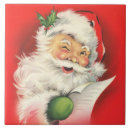 Search for santa claus tiles Vintage