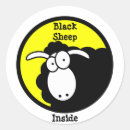 Search for black sheep stickers Cartoon