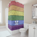 Search for rainbow shower curtains Flag