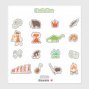 Search for funny science joke stickers Dinosaur