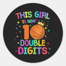 Search for double digits stickers Girl