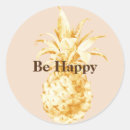 Search for yellow pineapple stickers Fruit