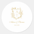 Search for gold wreath stickers Vintage