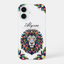 Recherche de lion majestueux iphone coques Force